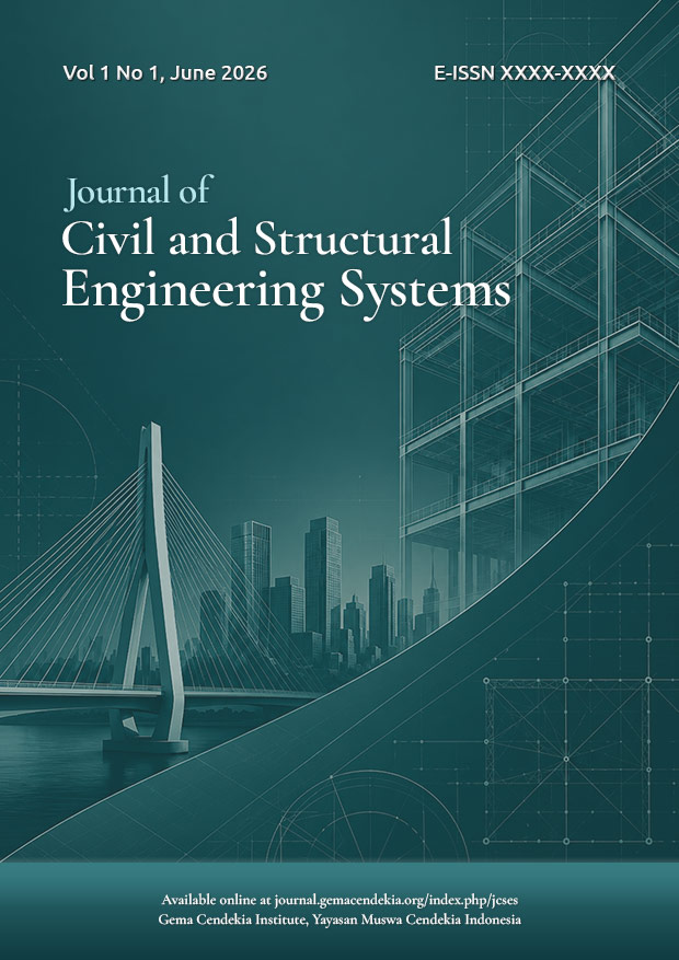 					View Vol. 1 No. 1 (2026): Journal of Civil and Structural Engineering Systems
				